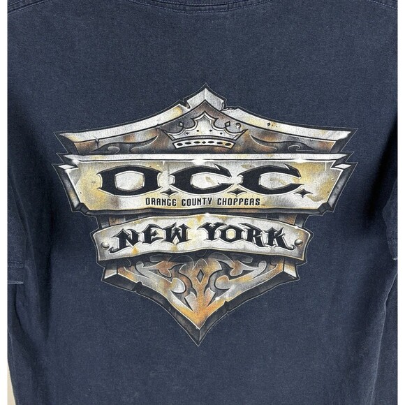 Vintage Y2K Orange County Choppers Graphic T-Shirt / 2003 / Size Large - Picture 2 of 7